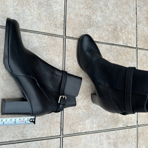 L.K. Bennett Dionne Leather Ankle Boot Black Womens - Picture 6 of 16